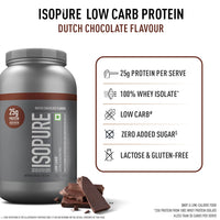 Isopure Low Carb Whey Protein Isolate Powder | 1 Kg