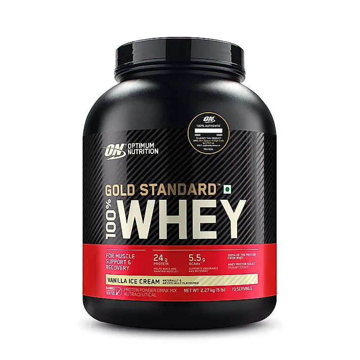 Optimum Nutrition Gold Standard 100% Whey, 5 lb