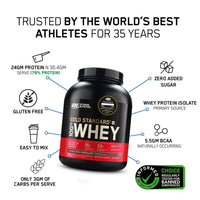 Optimum Nutrition Gold Standard 100% Whey, 4 kg