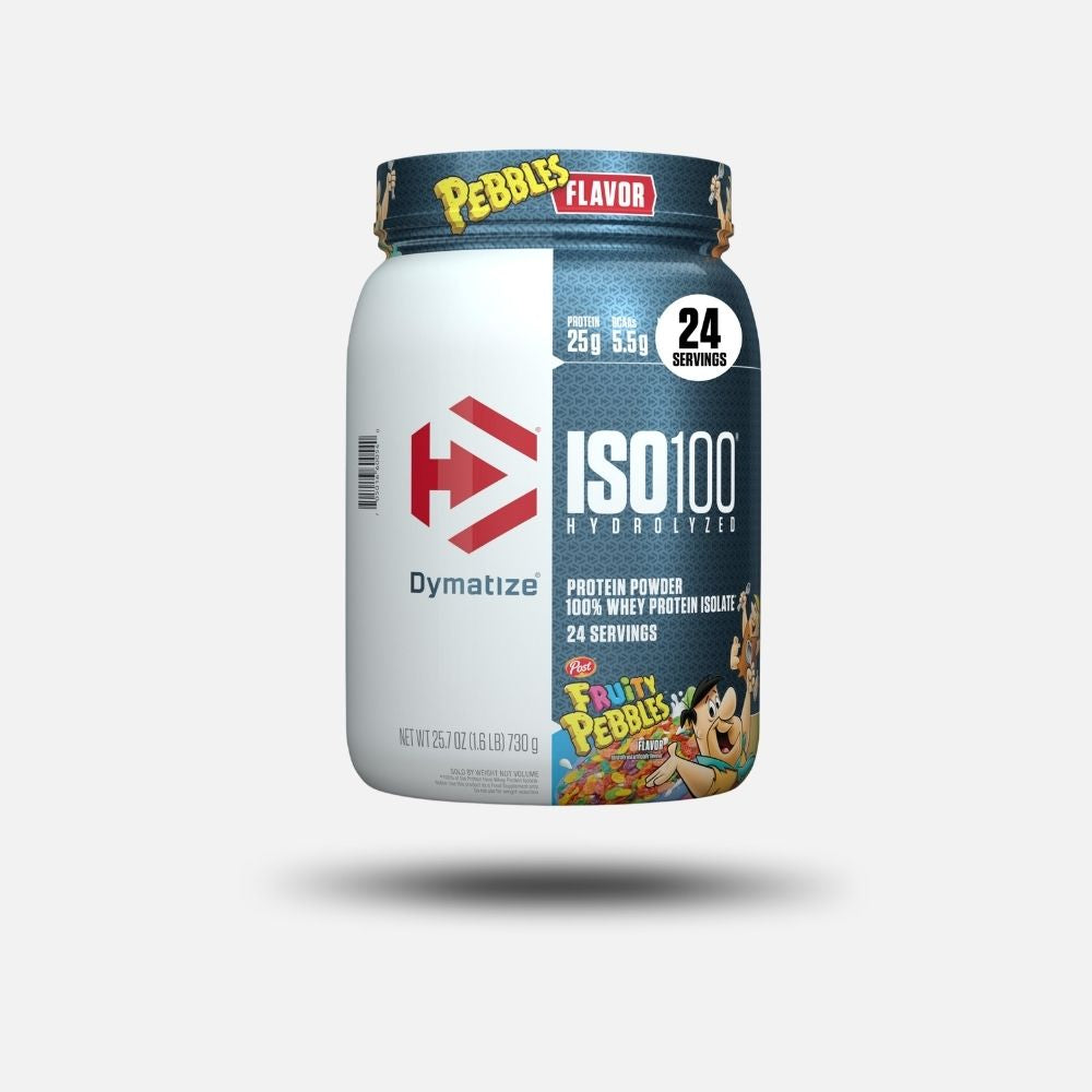 Dymatize ISO100 Whey Protein Isolate, Fruity Pebbles, 24 Servings