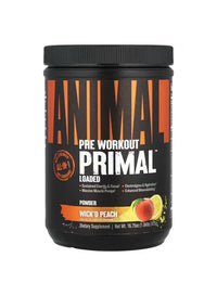 Animal - Pre Workout Primal Powder, Wick'd Peach, 1.04 lb (475 g)