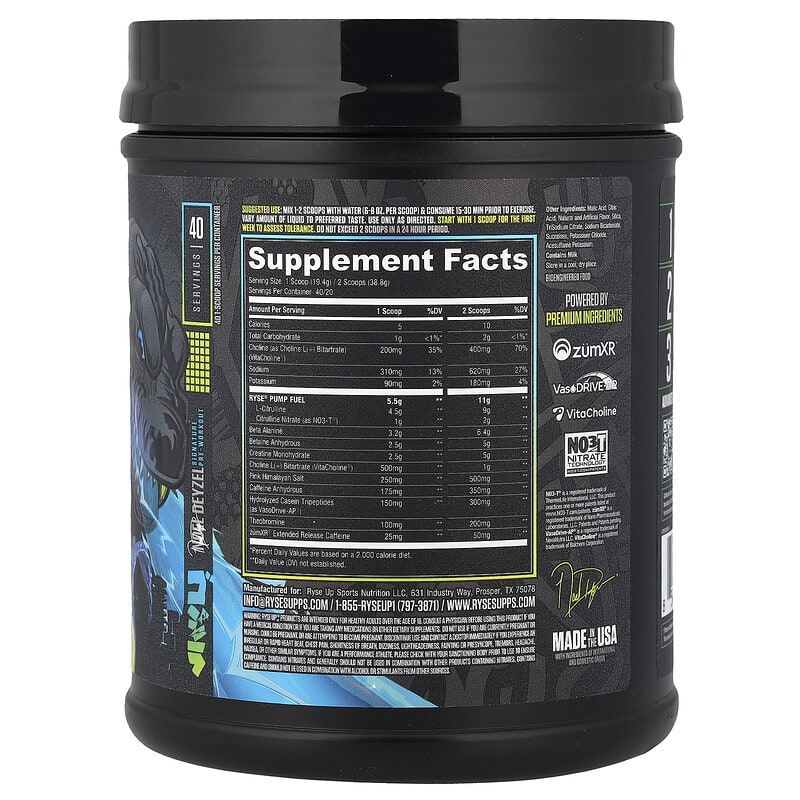 RYSE Godzilla Pre-Workout 1.7 lb, product image 4