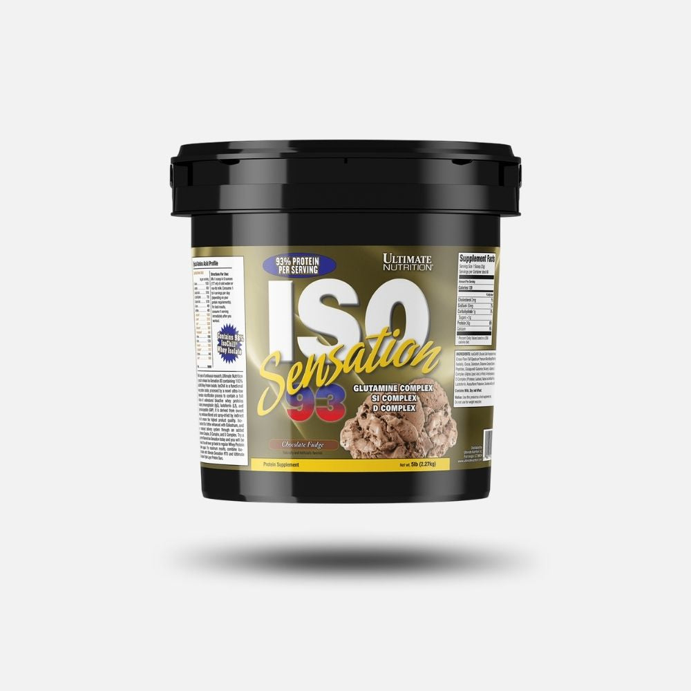 Ultimate Nutrition ISO Sensation 93 Whey Isolate, 5 lb