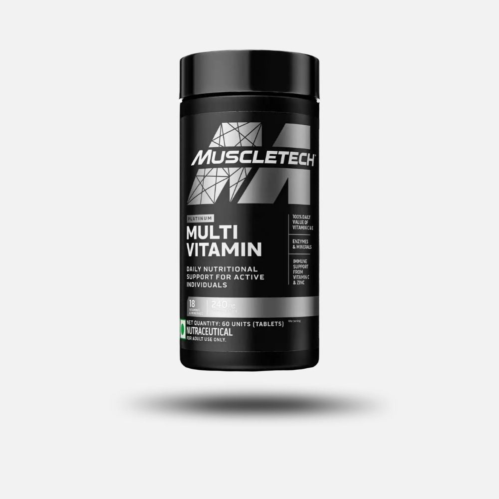 MuscleTech Platinum Multivitamin, 60 Tablets