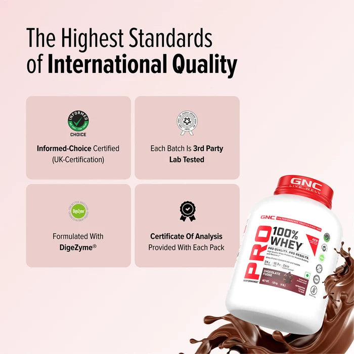 GNC Pro Performance 100% Whey (New Formulation)