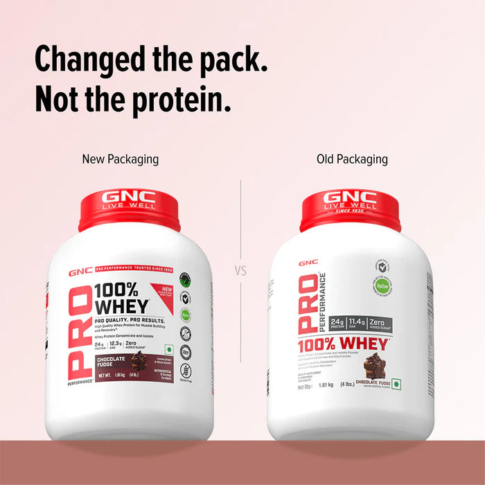 GNC Pro Performance 100% Whey (New Formulation)