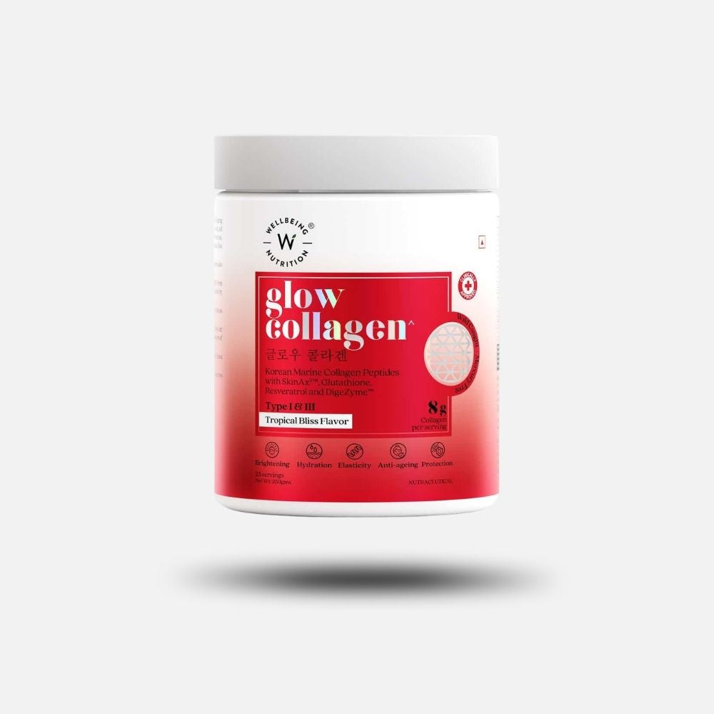 Wellbeing Nutrition Glow Collagen Peptides, 250 g