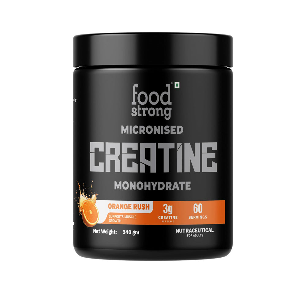 Food Strong Micronised Creatine Monohydrate - 316gm