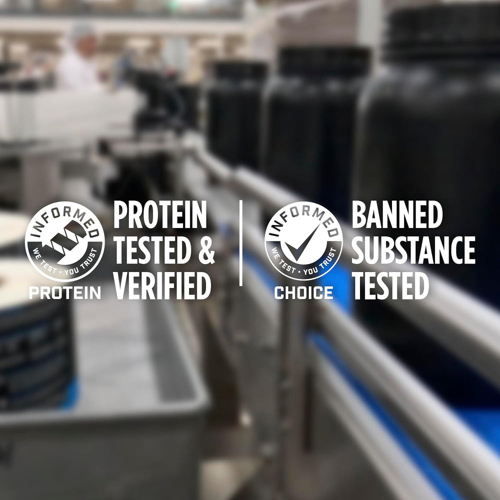 Rule 1 Proteins Whey Protein – 24g Fast-Acting Protein from All-Whey Sources with Naturally Occurring EAAs & BCA (5 Pounds)