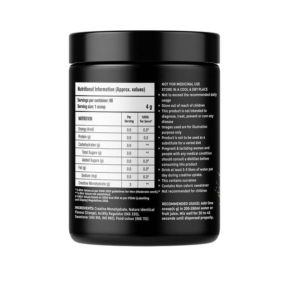 Food Strong Micronised Creatine Monohydrate - 316gm