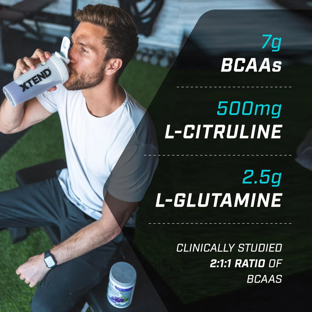 XTEND Original BCAA Powder - 30 Servings | 7g BCAAs Per Serving