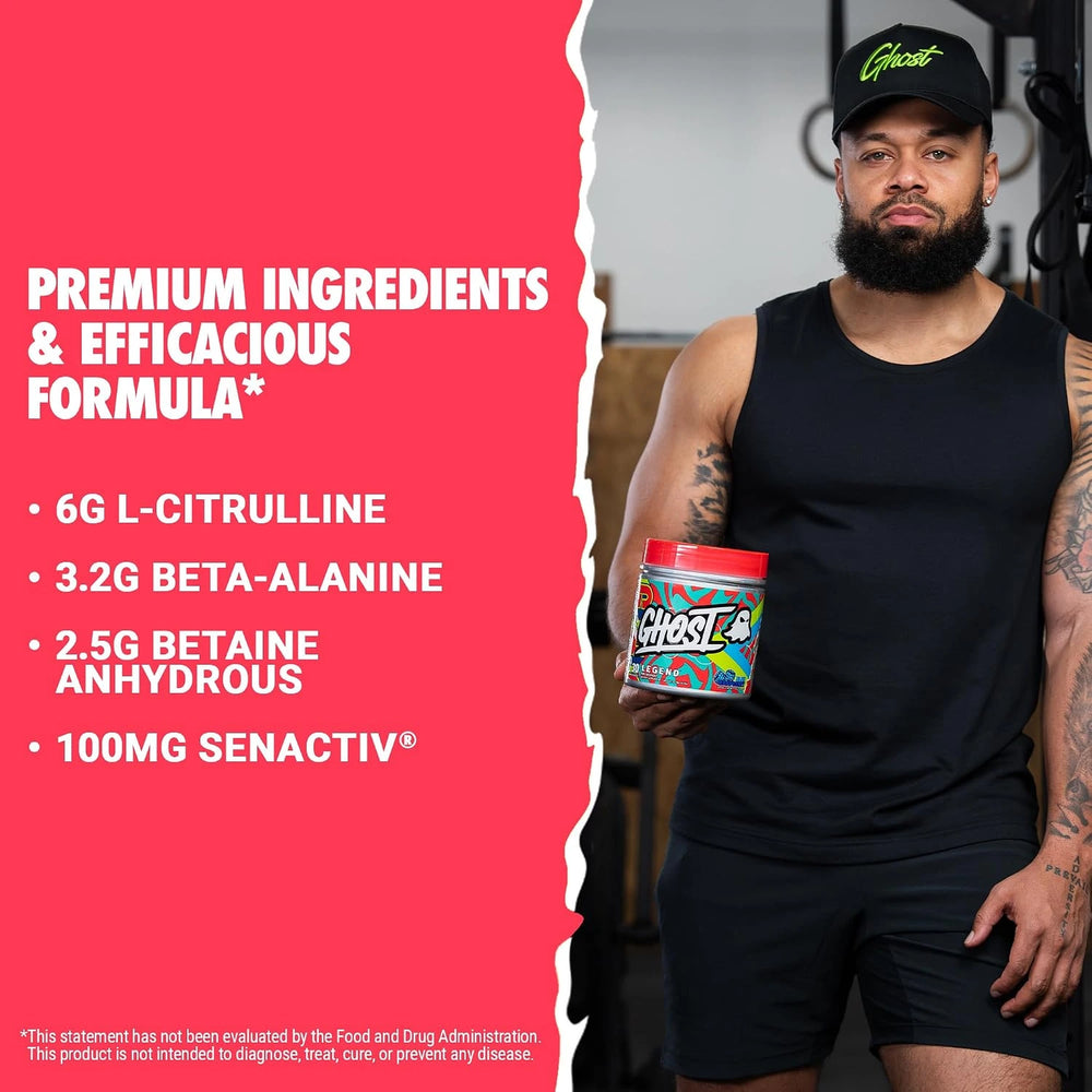 GHOST Legend V4 Pre-Workout, 30 Servings