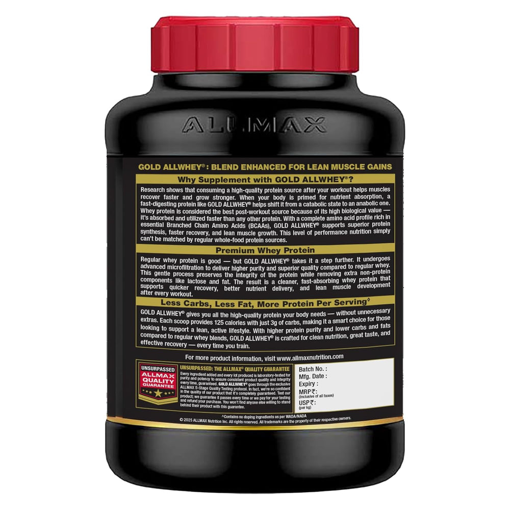 ALLMAX™ Gold All Whey Premium Whey Protein