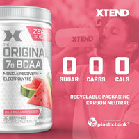 XTEND Original BCAA Powder - 30 Servings | 7g BCAAs Per Serving