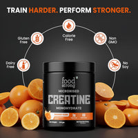 Food Strong Micronised Creatine Monohydrate - 316gm