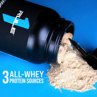 Rule 1 Proteins Whey Protein – 24g Fast-Acting Protein from All-Whey Sources with Naturally Occurring EAAs & BCA (5 Pounds)