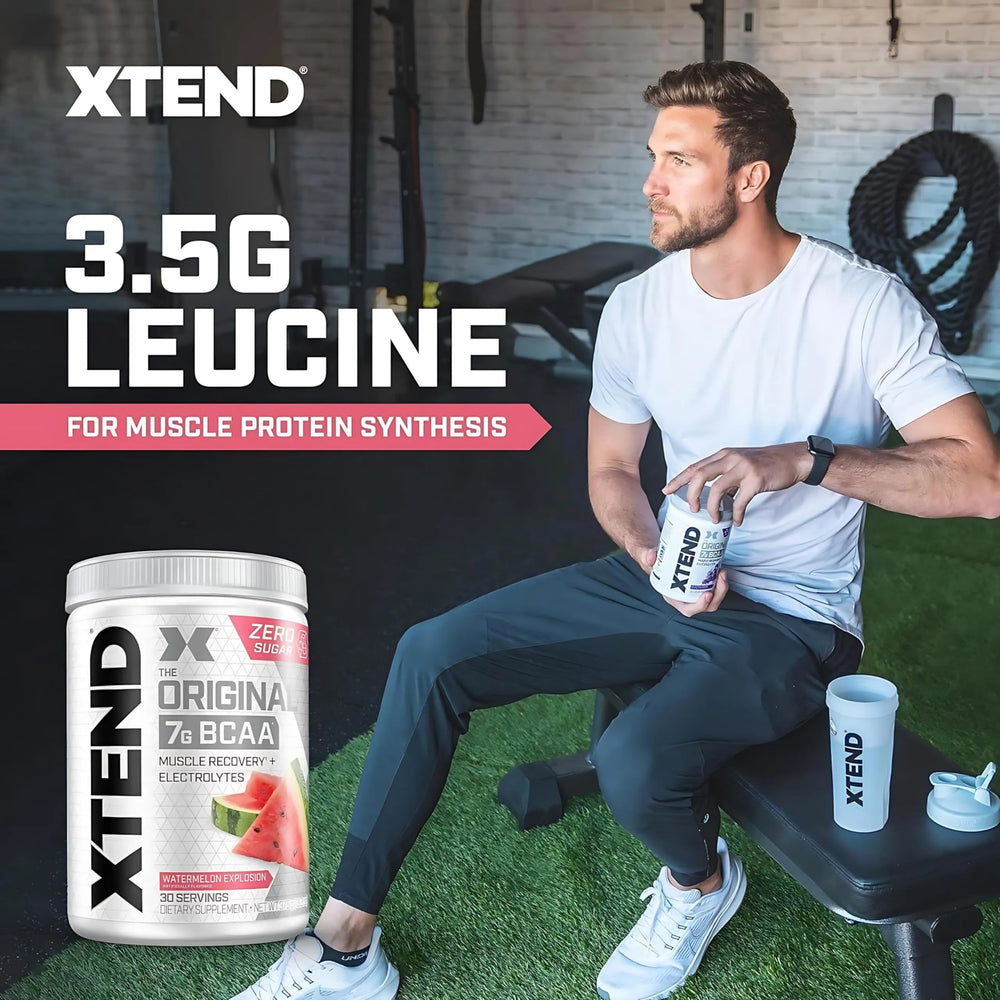 XTEND Original BCAA Powder - 30 Servings | 7g BCAAs Per Serving