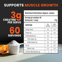 Food Strong Micronised Creatine Monohydrate - 316gm