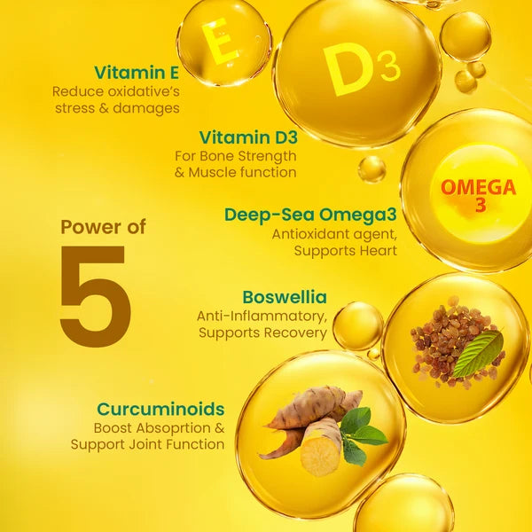 Neuherbs Gold Deep-Sea Fish Oil, 60 Softgels