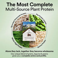 Wellbeing Nutrition Organic Vegan Plant Protein Isolate - (907 g)