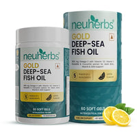 Neuherbs Gold Deep-Sea Fish Oil, 60 Softgels