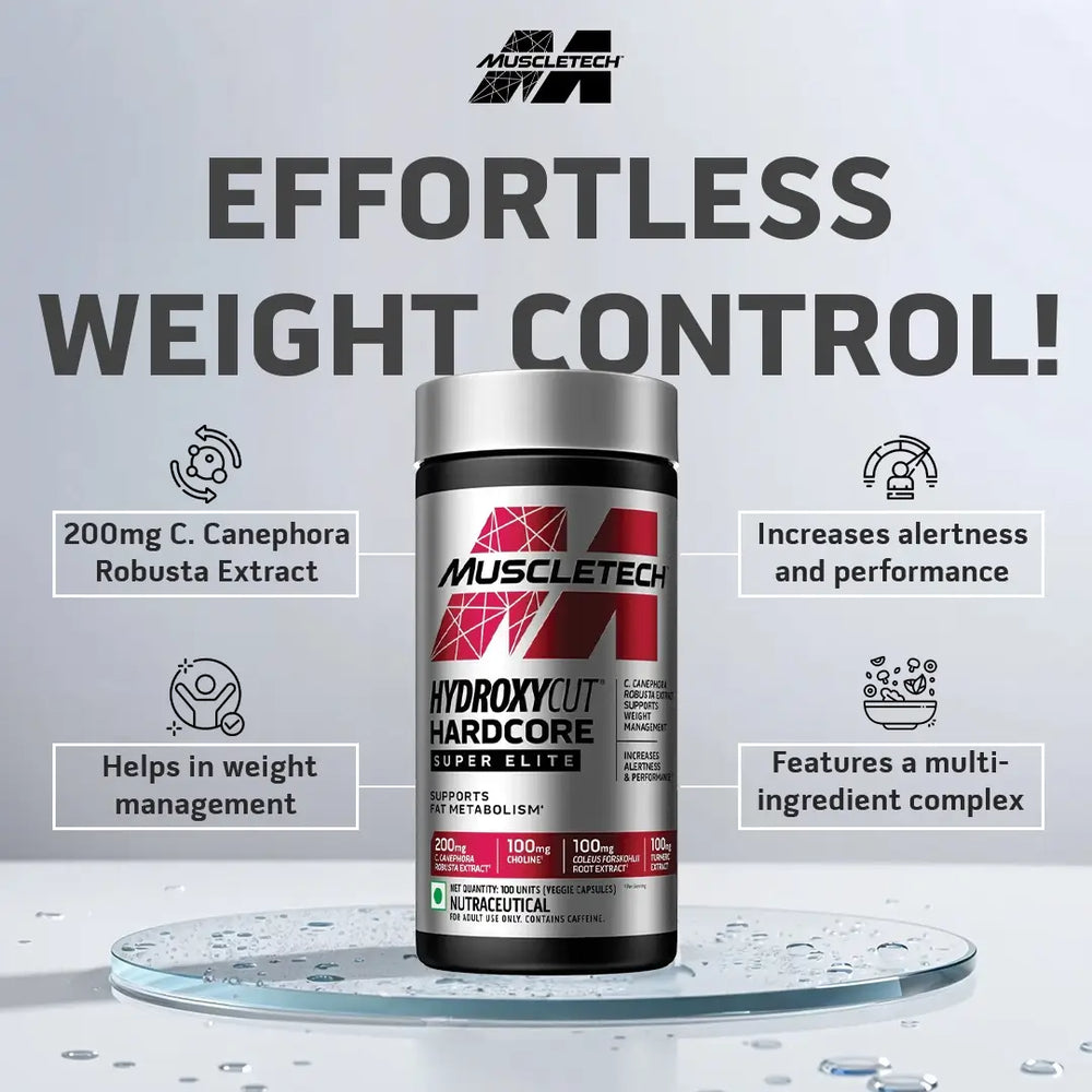 Muscletec Hydroxycut Hardcore Super Elite