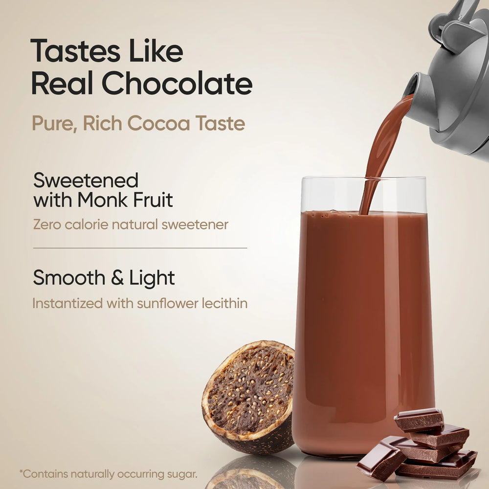 Whey Protein Isolate 26g | 1kg | 4B CFU Probiotics | Dark Chocolate