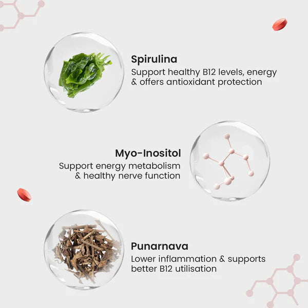 Neuherbs Plant-Based Vitamin B12, 60 Tablets