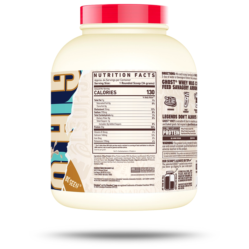 GHOST Whey Protein, 5 lb