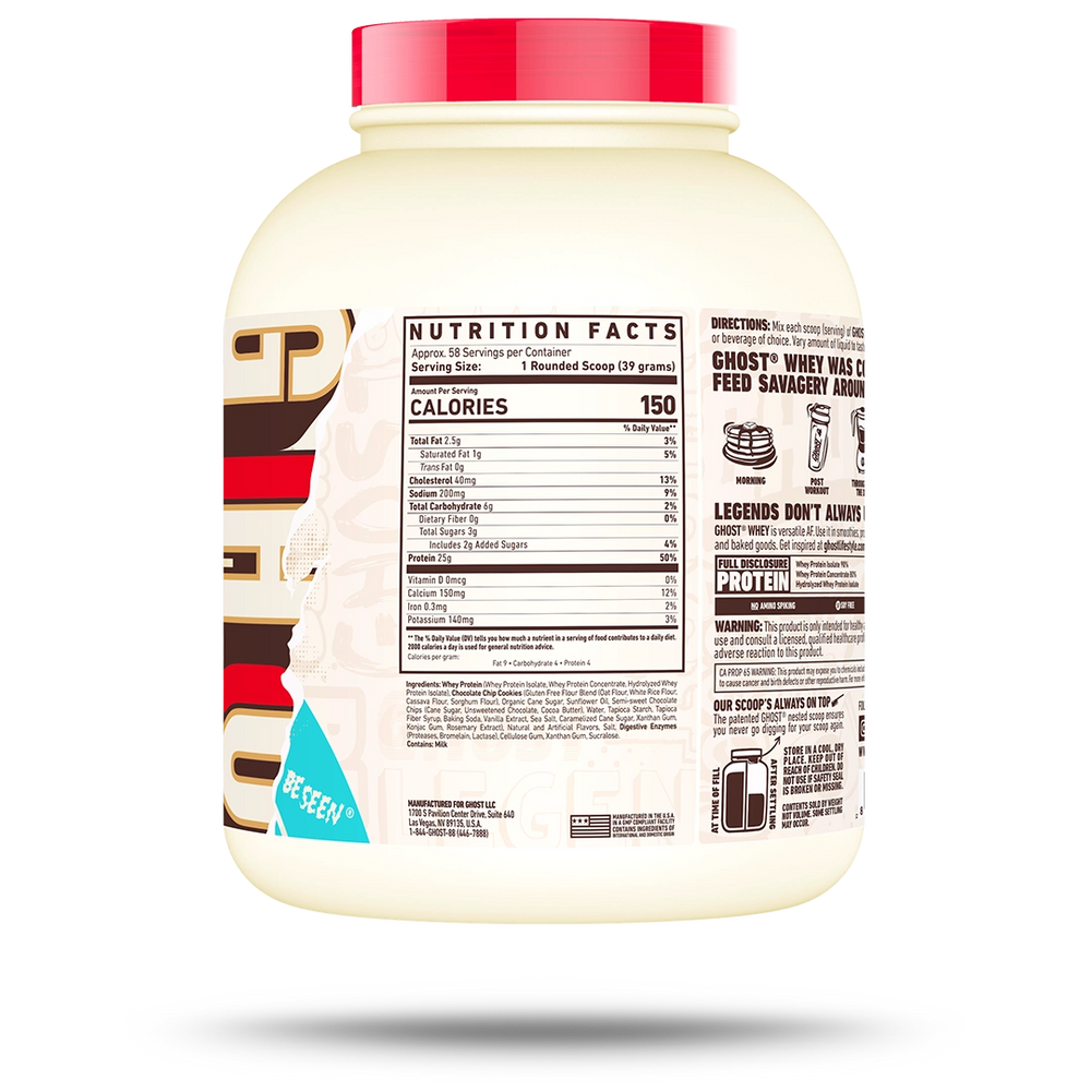 GHOST Whey Protein, 5 lb