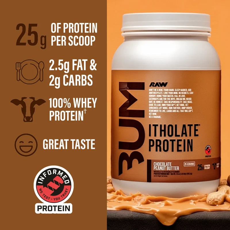 RAW CBum Itholate Protein, 900 g