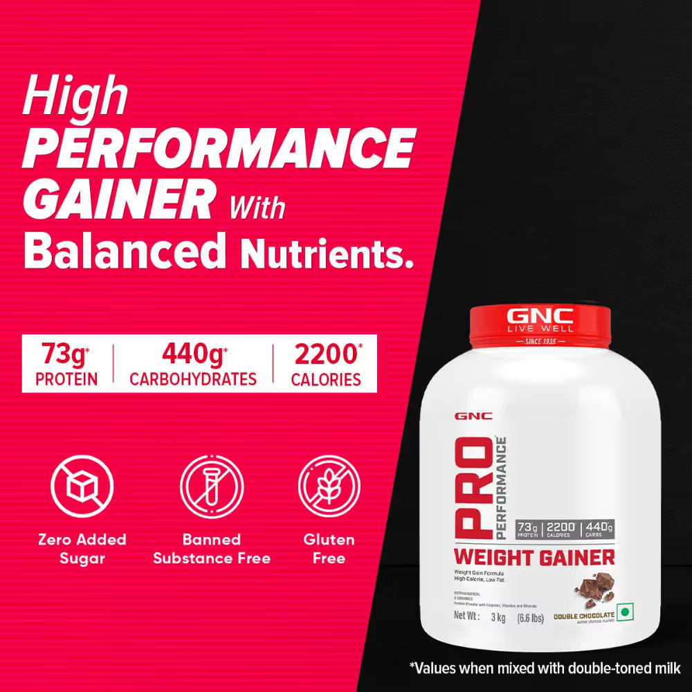 GNC Pro Performance Weight Gainer - Double Chocolate