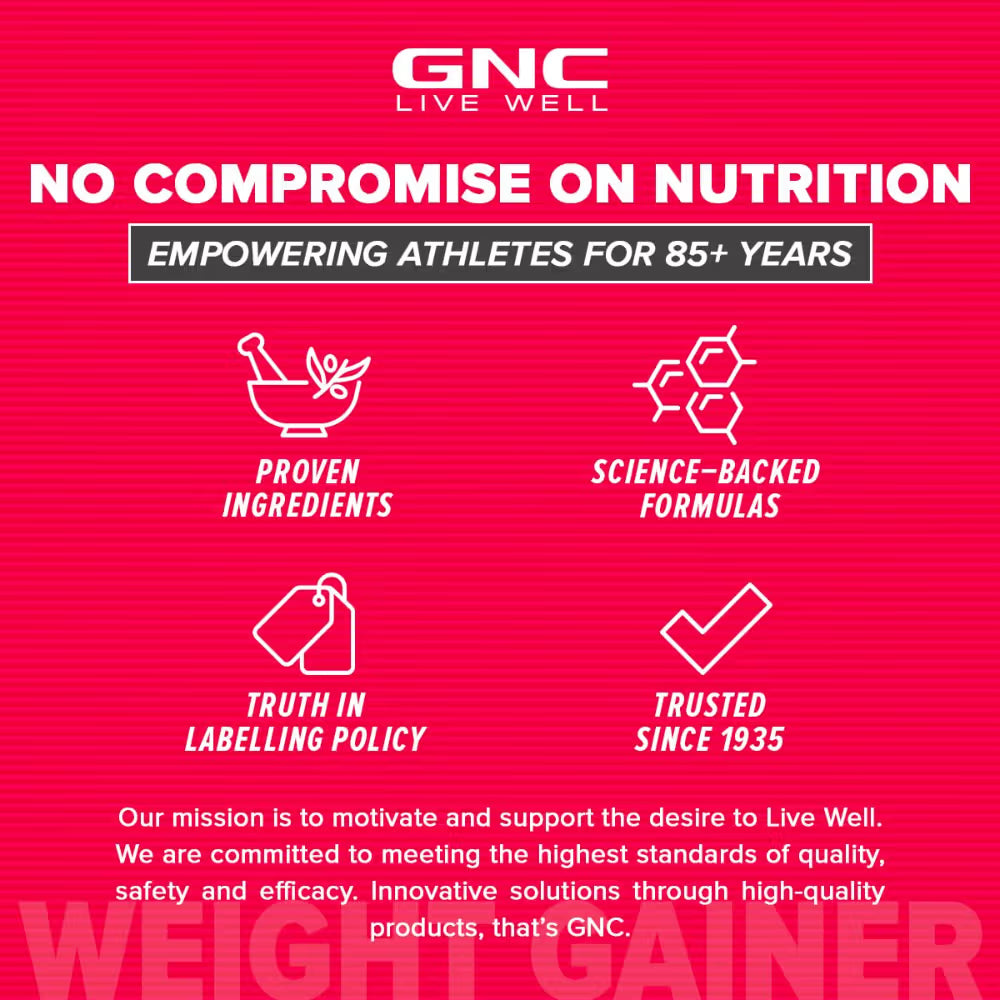 GNC Pro Performance Weight Gainer - Double Chocolate
