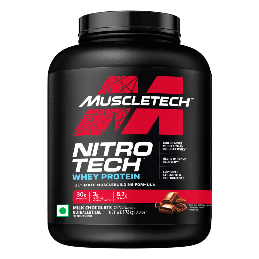 MuscleTech NitroTech Whey Protein - 1.72 kg (3.7 lb)