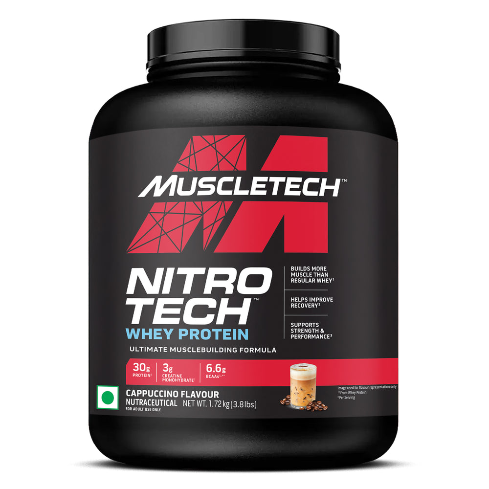 MuscleTech NitroTech Whey Protein - 1.72 kg (3.7 lb)