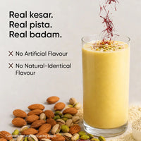 Whey Protein Isolate + Concentrate 24g | 1kg | 4B CFU Probiotics | Kesar Pista Badam