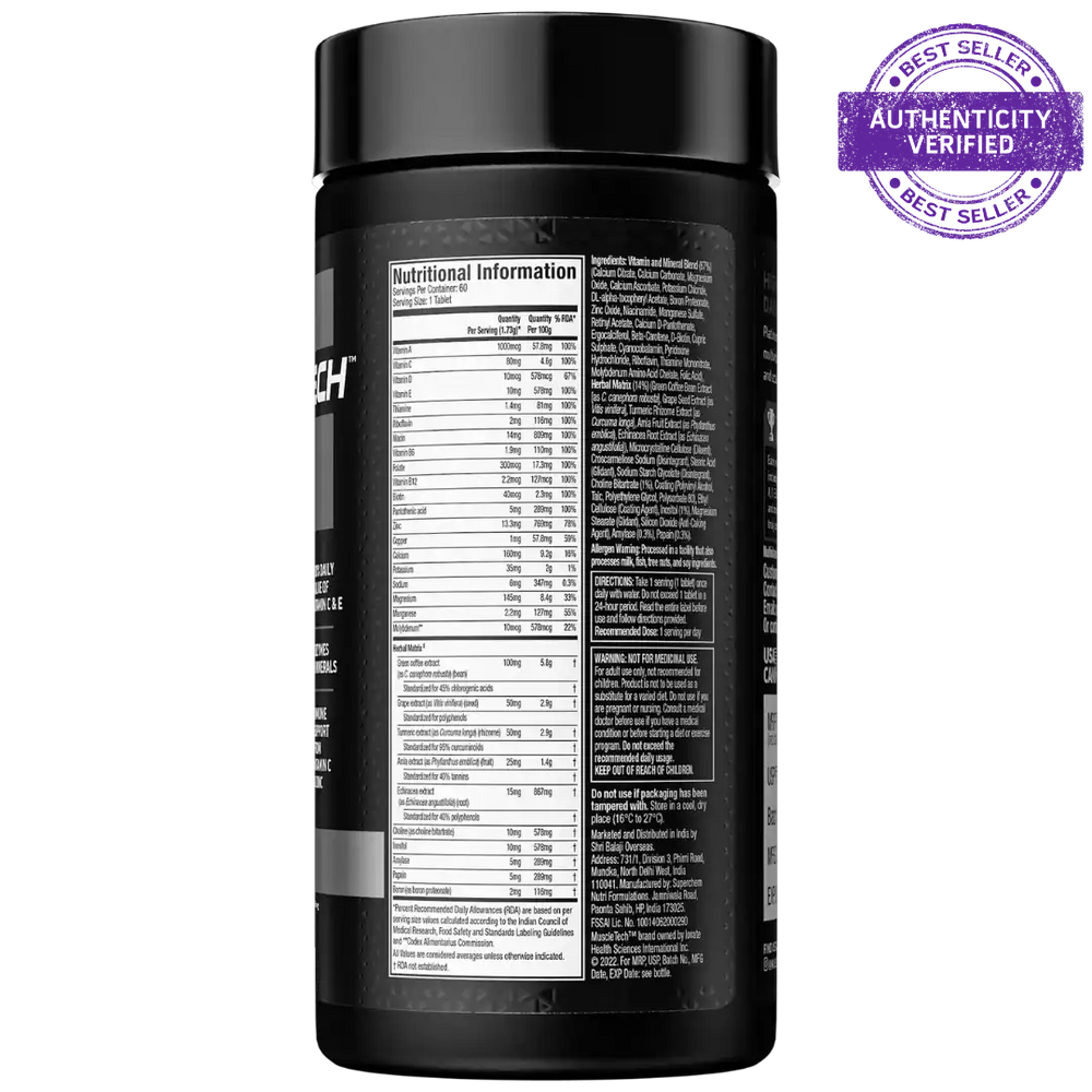 Muscletech™ Platinum Multivitamin