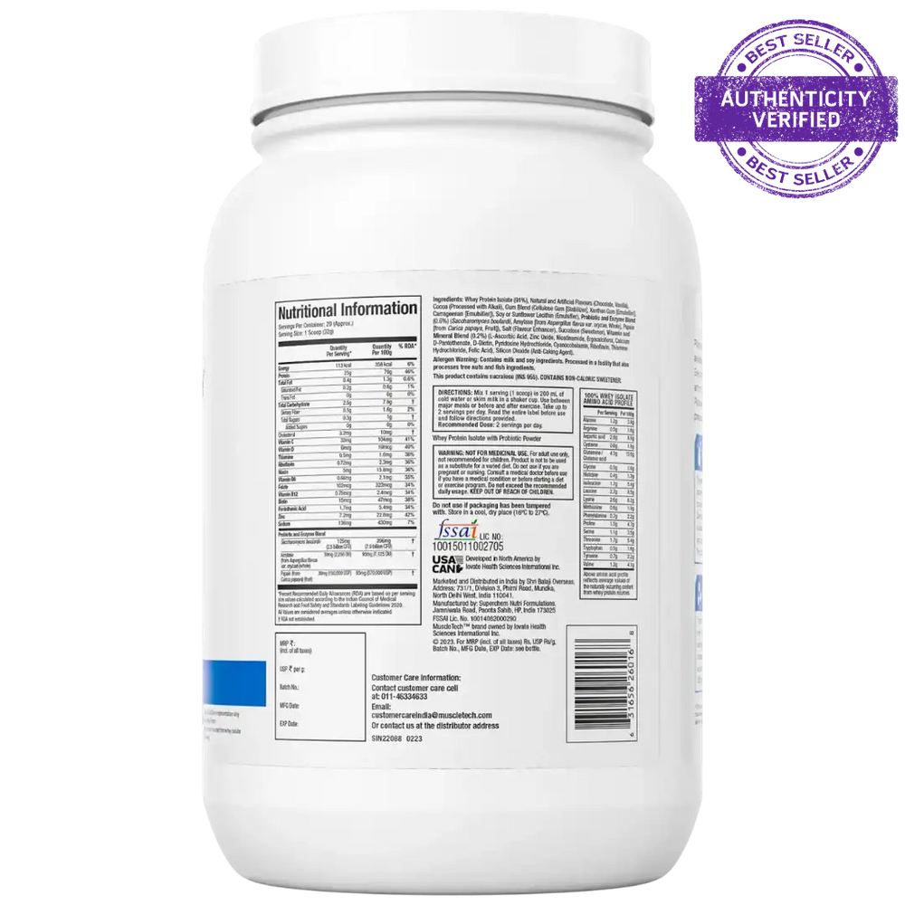 Muscletech™ Platinum Whey Isolate
