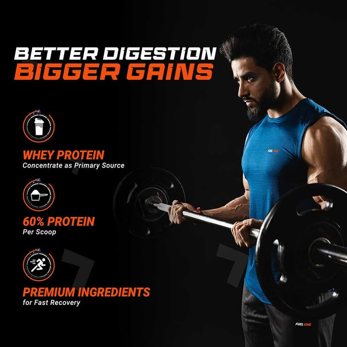 Fuel One Whey Protein Powder, 1 kg