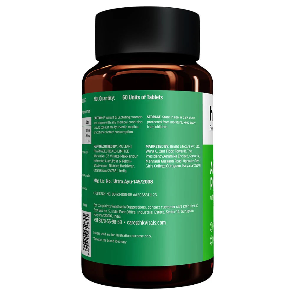 HK Vitals Ashwagandha, 60 Tablets