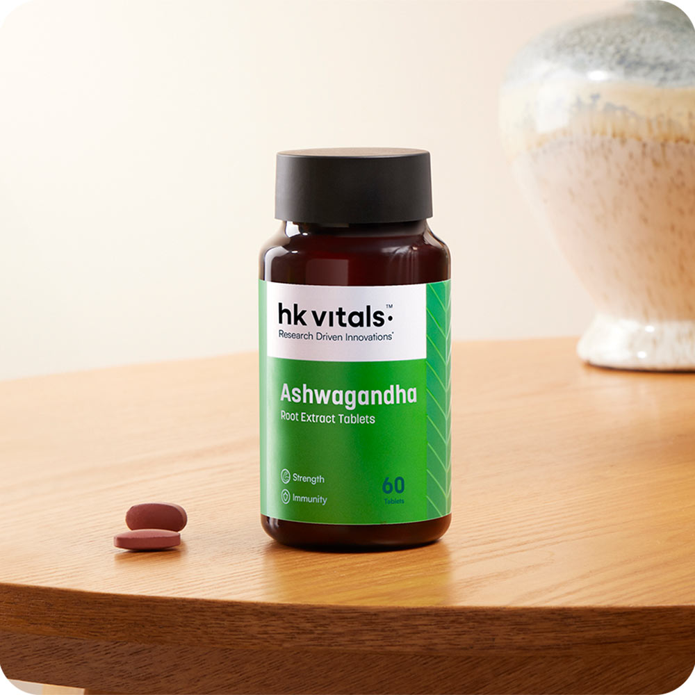 HK Vitals Ashwagandha, 60 Tablets