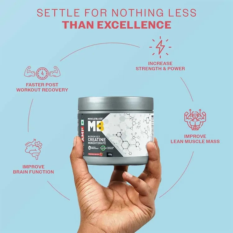 MuscleBlaze Creatine Monohydrate CreAMP