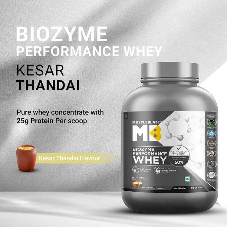 MuscleBlaze Biozyme Performance Whey