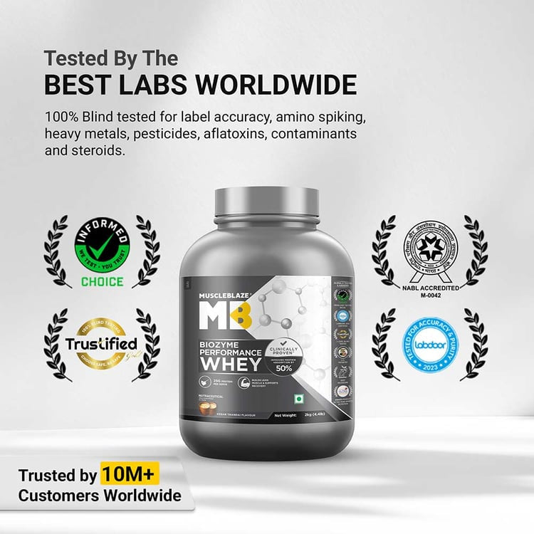 MuscleBlaze Biozyme Performance Whey