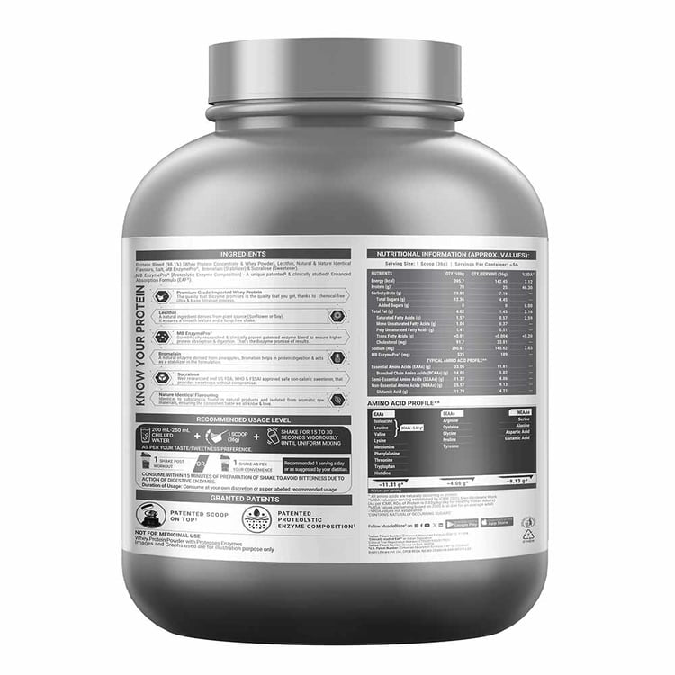 MuscleBlaze Biozyme Performance Whey
