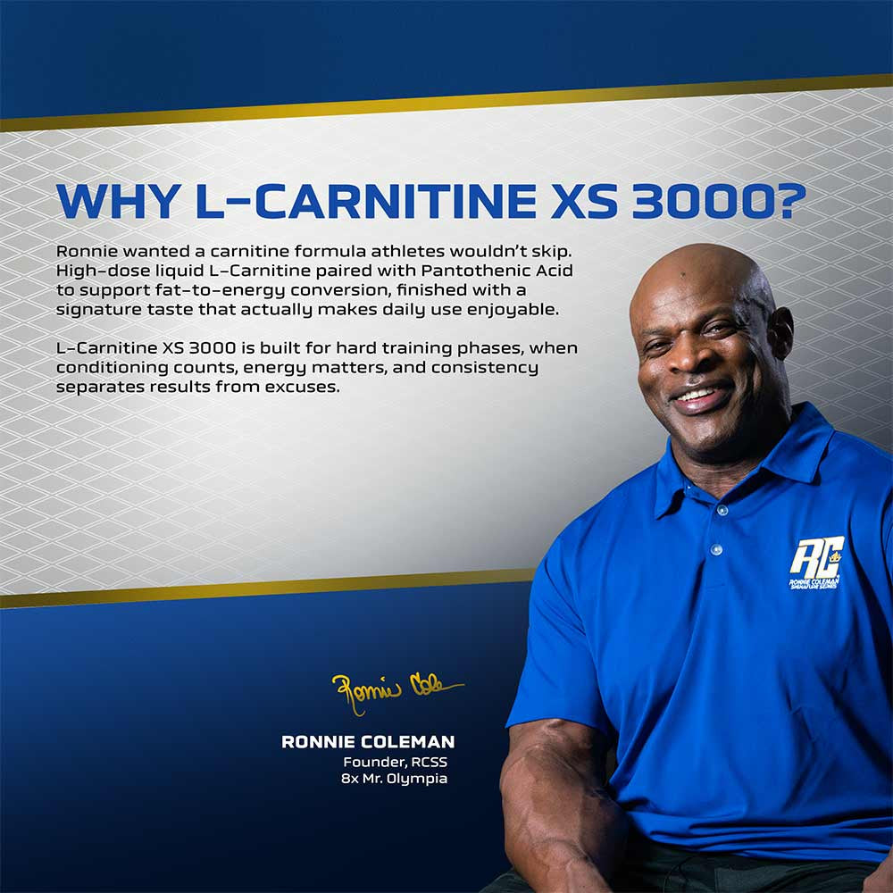 Ronnie Coleman L-Carnitine XS 3000 mg Liquid