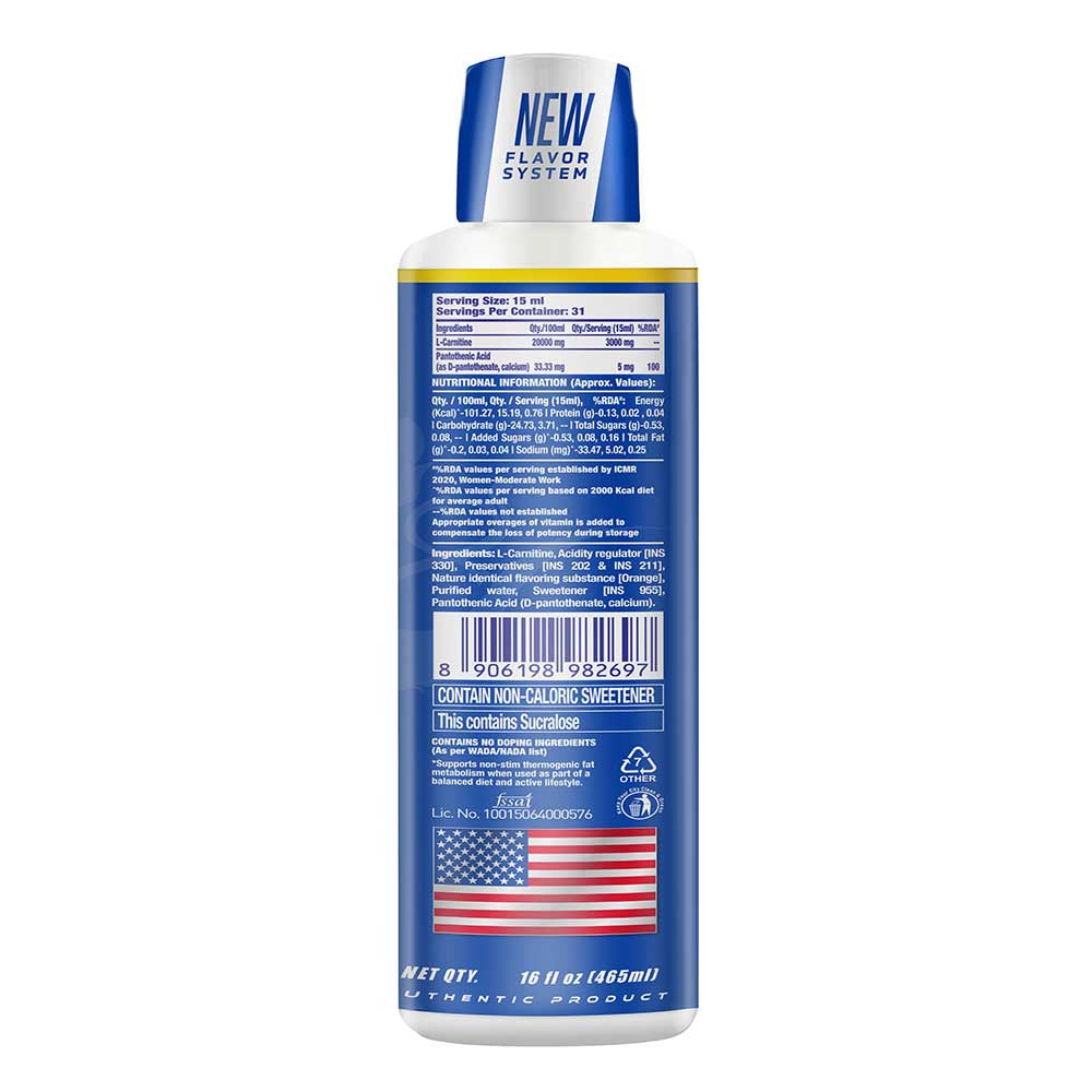 Ronnie Coleman L-Carnitine XS 3000 mg Liquid