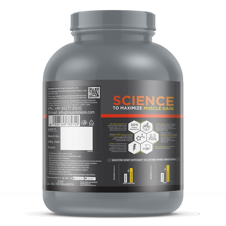 MuscleBlaze Biozyme Whey PR