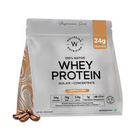 Wellbeing Nutrition Whey Protein Isolate & Concentrate 24g Protein Probiotics (1 kg)
